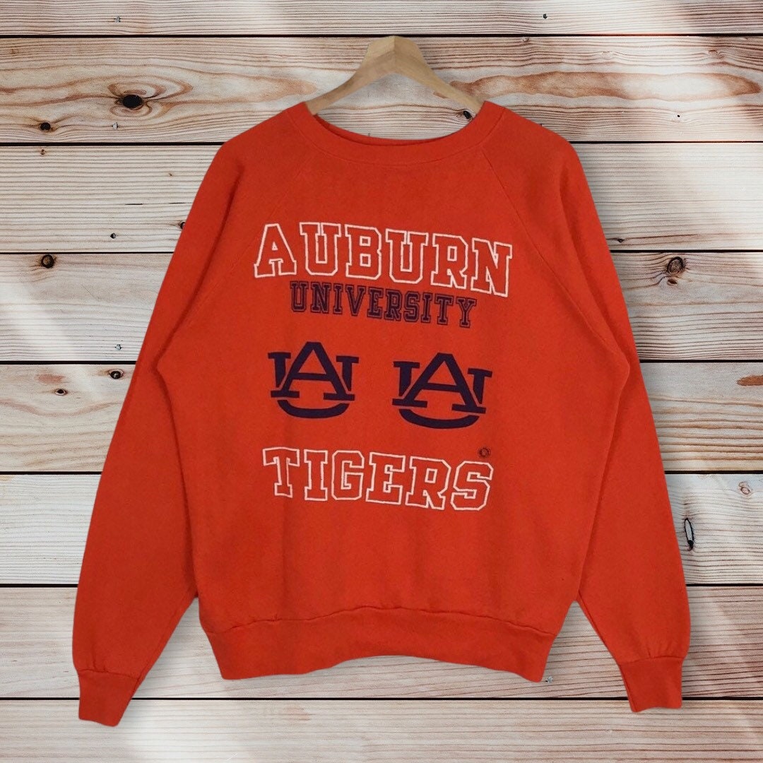 Vintage Style 90’S Auburn University Tigers Crew Neck Sweatshirt
