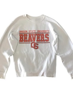 Vintage Style 90S Beavers Oregon State University Sweatshirt, Oregon State Sweatshirt, Gift For Her