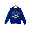 Vintage Style 90S Blue Bunny University Sweatshirt Hoodie Football Game Day T-Shirt Lover