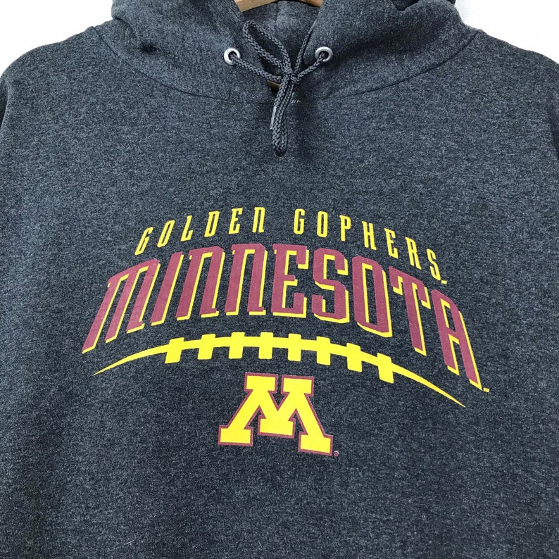 Vintage Style 90’S Champion Minnesota Golden Gophers Pullover Hoodie Sweater Pullover - Image 2