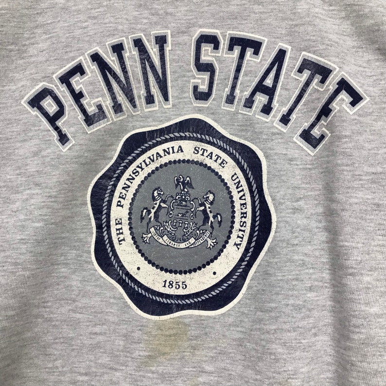 Vintage Style 90S Champion Penn State University Crewneck Sweatshirt, University Sweater Pullover, Hoodie - Image 2