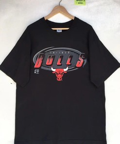 Vintage Style 90’S Chicago Bulls Bna Logo Apparel For Fans
