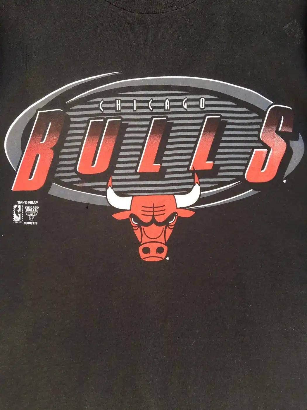 Vintage Style 90’S Chicago Bulls Bna Logo Apparel For Fans - Image 2