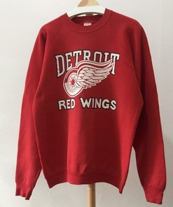 Vintage Style 90S Detroit Red Wings Crewneck Sweatshirt, Detroit Red Wings Shirt Detroit Red Wings Hoodie