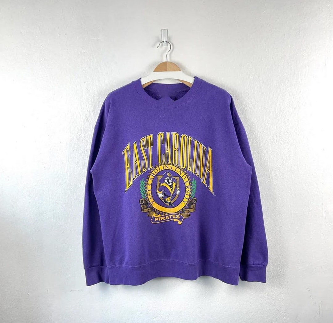 Vintage Style 90S East Carolina University Pirates Sweatshirt, East Carolina Sweater, Vintage Style 90S Shirt
