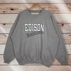 Vintage Style 90’S Edison Wildcats High School Football Club Crewneck Sweatshirt Sweater Pullover Reprinted