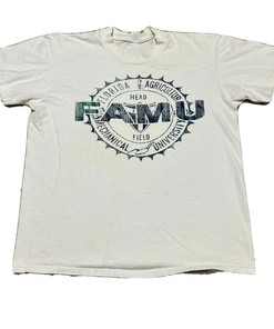 Vintage Style 90S Famu Stamp T Shirt Mens L Florida A&M Rattlers Single Stitch Ncaa University Sweatshirt