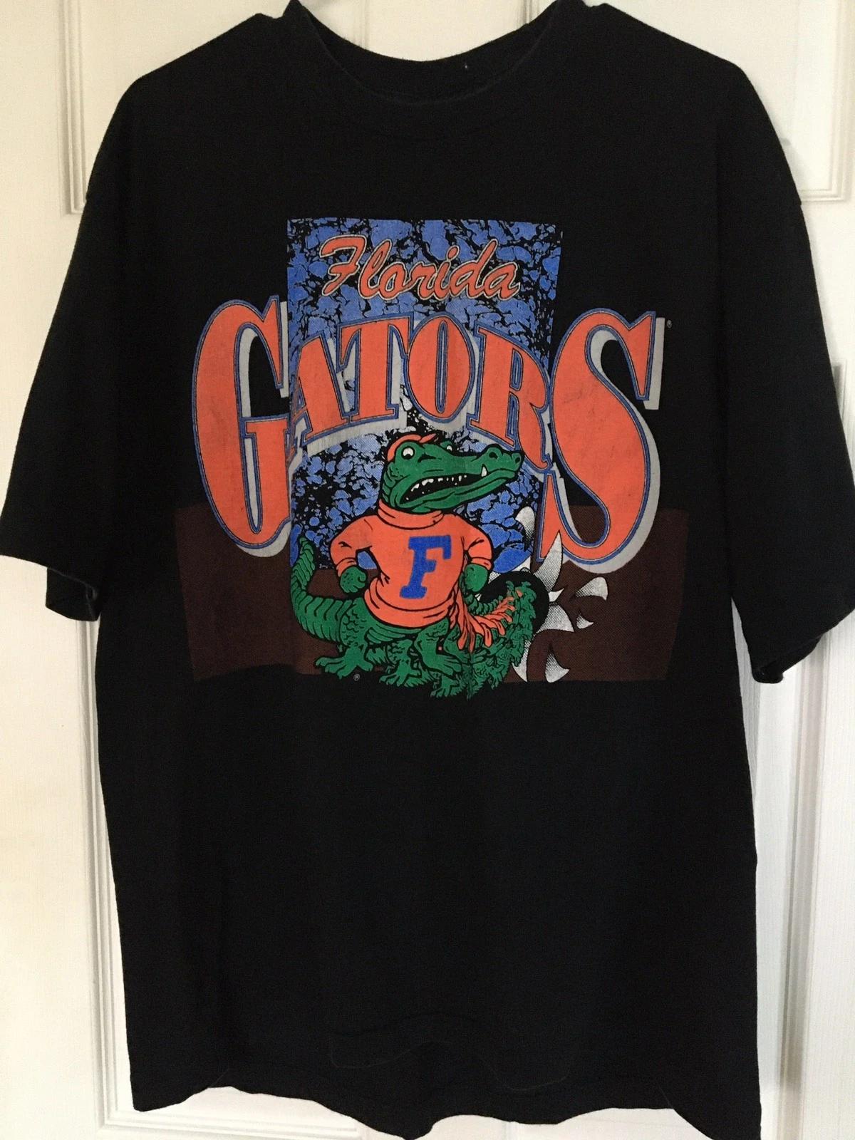 Vintage Style 90S Florida Gators T-Shirt Sweatshirt Hoodie American Football Gifts Lover