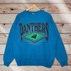 Vintage Style 90’S Logo 7 Nfl Carolina Panthers Crewneck Sweatshirt, Nfl Carolina Panthers Sweater Pullover