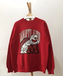 Vintage Style 90S Maryland Terrapins Crewneck Sweatshirt, Maryland Terrapins Shirt, Maryland Terrapins Hoodie