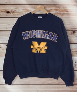 Vintage Style 90’S Michigan State University Crewneck Sweatshirt Sweater Pullover, Hoodie