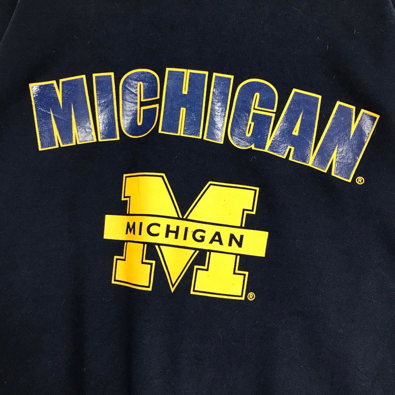 Vintage Style 90’S Michigan State University Crewneck Sweatshirt Sweater Pullover, Hoodie - Image 2