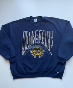 Vintage Style 90S Michigan Wolverines Russel Athletic University American Sweatshirt Gifts For Ncaa