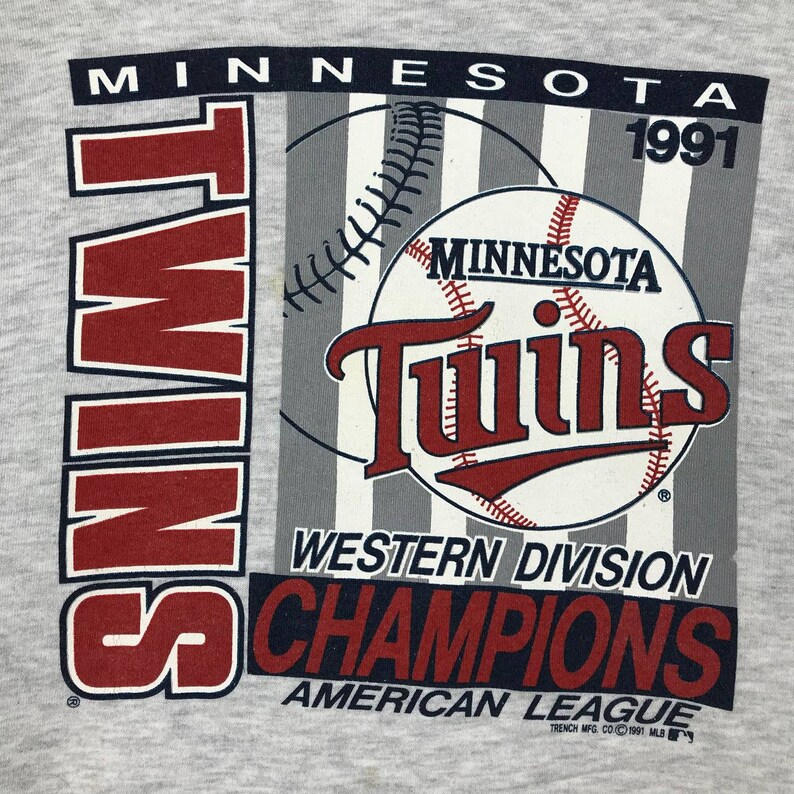 Vintage Style 90’S Mlb Minnesota Twins Sweatshirt Minnesota Twins Sweater Pullover Mlb Minnesota Twins Print Logo - Image 2