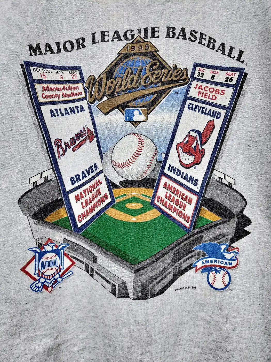 Vintage Style 90'S Mlb World Series Major League Baseball T-Shirt, Hoodie, And Sweatshirt Gift For Fans - Image 2