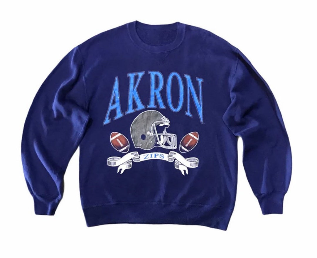 Vintage Style 90S Ncaa Akron Zips Sweatshirt, Akron Zips Shirt, University Of Akron Shirt, Akron Zips Shirt