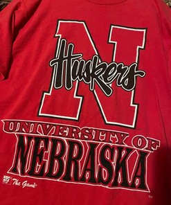 Vintage Style 90S Nebraska Huskers University American Sweatshirt Gifts For Ncaa