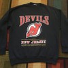Vintage Style 90S New Jersey Devils Crewneck Sweatshirt, New Jersey Devils Shirt