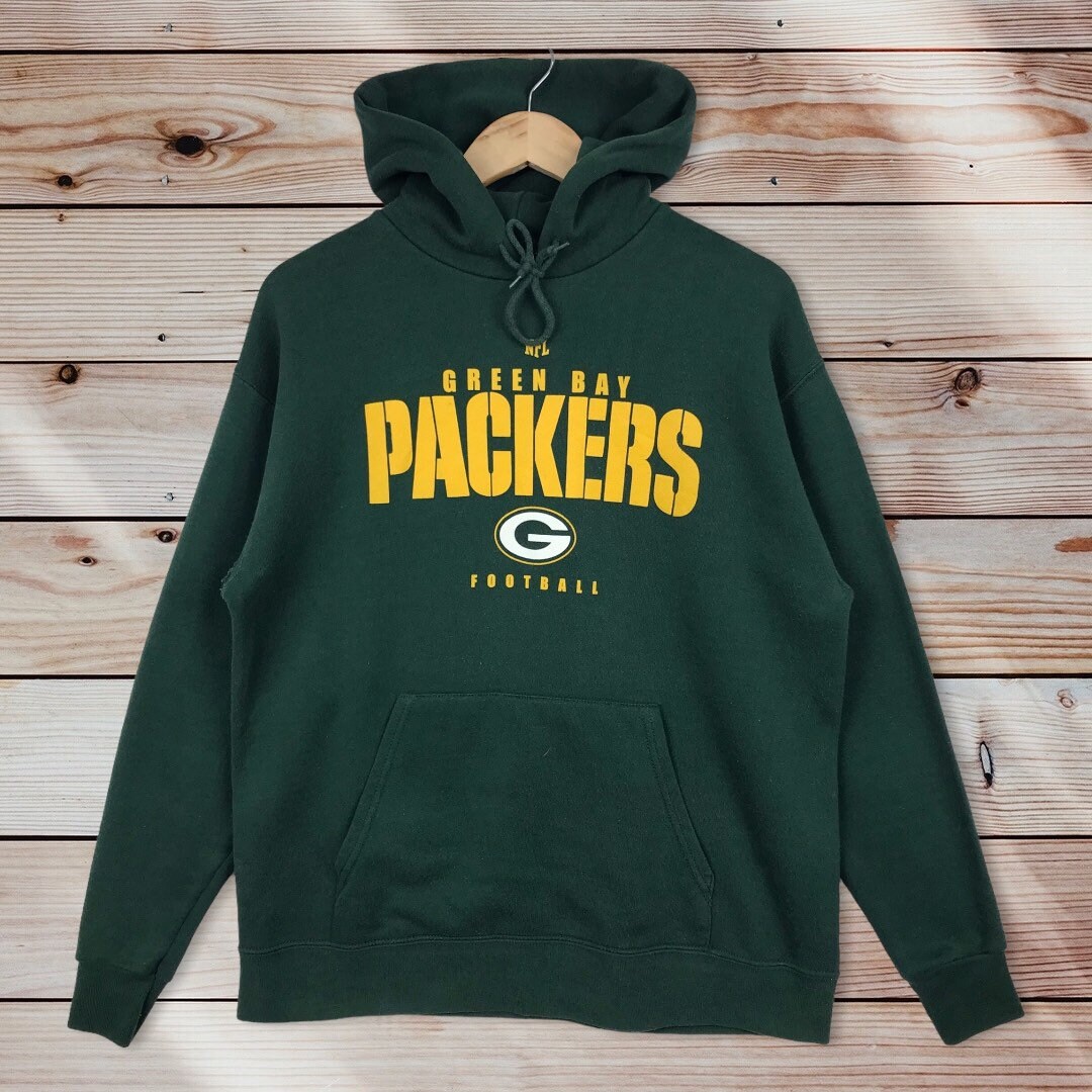 Vintage Style 90’S Nfl Green Bay Packers Pullover Hoodie, Nfl Green Bay Packers Sweater