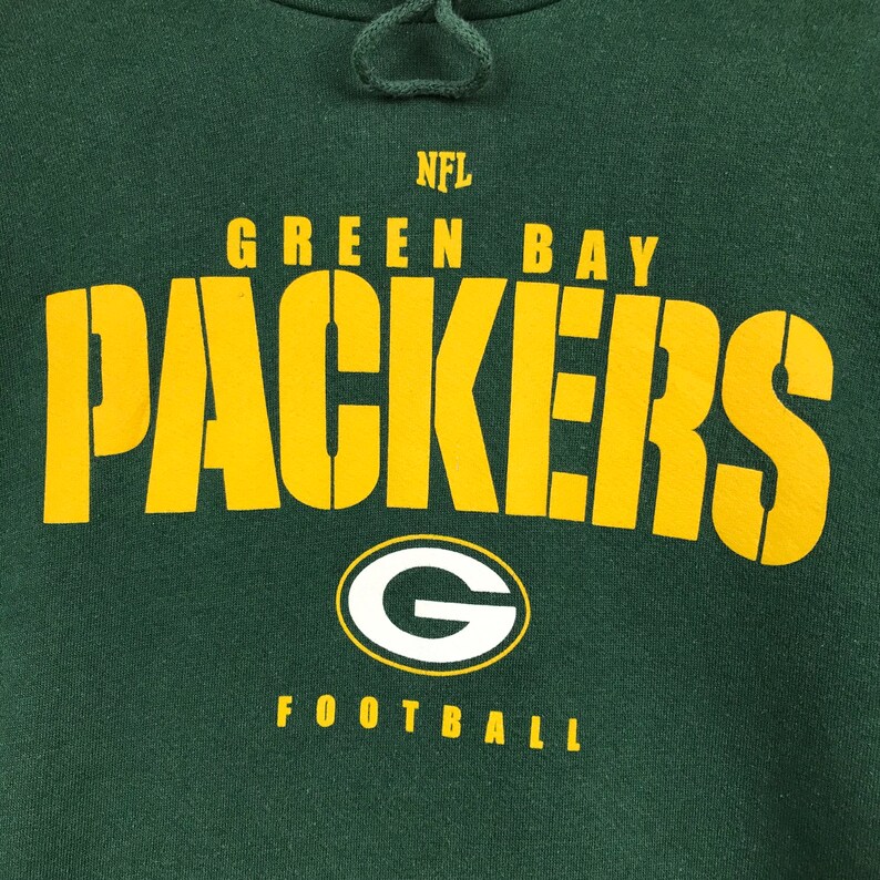 Vintage Style 90’S Nfl Green Bay Packers Pullover Hoodie, Nfl Green Bay Packers Sweater - Image 2
