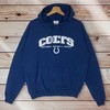 Vintage Style 90’S Nfl Indianapolis Colts Pullover Hoodie Printed Sweater Pullover Sweatshirt Full Size
