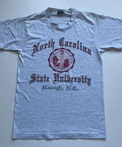Vintage Style 90S North Carolina State University Graphic T-Shirt Sweatshirt Hoodie Gifts Sports Lover