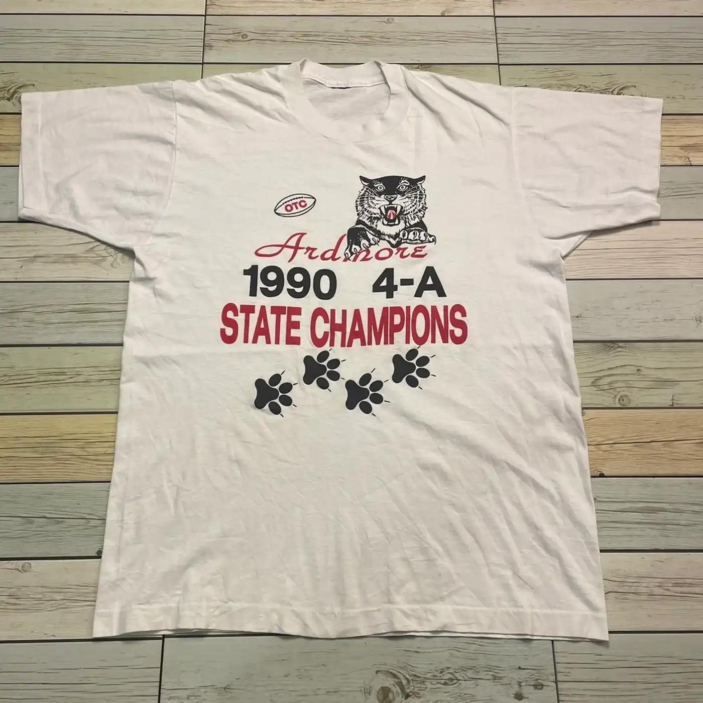 Vintage Style 90’S Otc State Champions Ncaa T-Shirt Sweatshirt Hoodie American Football Gifts Lover