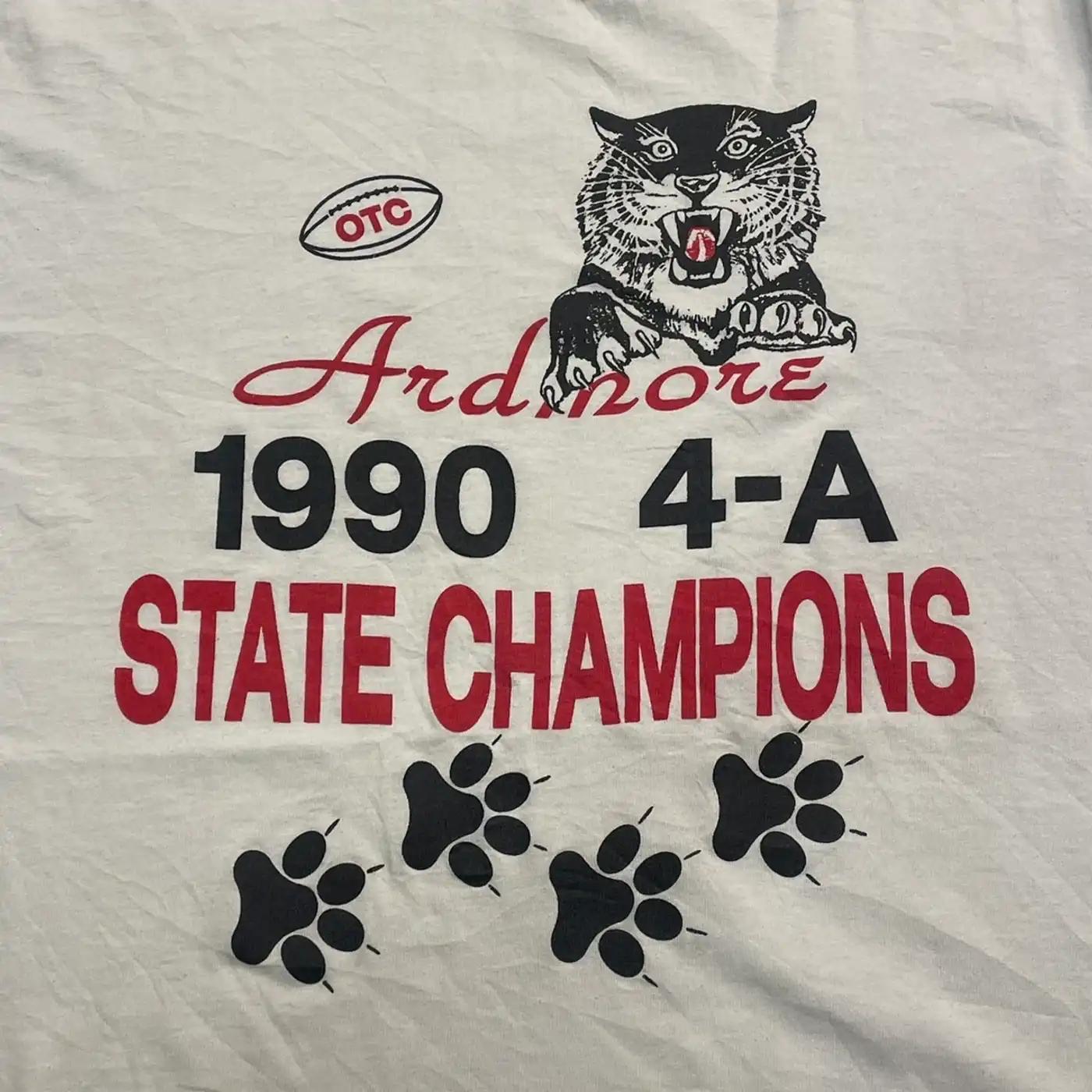 Vintage Style 90’S Otc State Champions Ncaa T-Shirt Sweatshirt Hoodie American Football Gifts Lover - Image 2