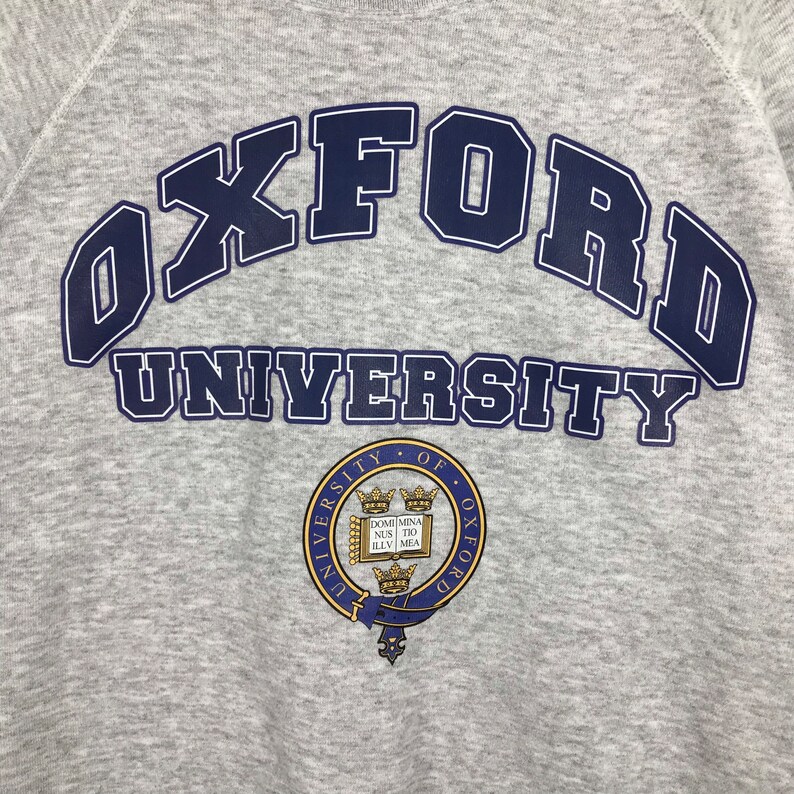 Vintage Style 90’S Oxford University Crewneck Sweatshirt, Oxford University Sweater Pullover, Hoodie - Image 2