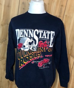 Vintage Style 90S Penn State University Nittany Lions 1995 Rose Bowl Sweatshirt, Penn State Sweater