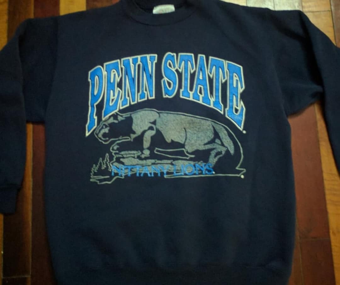 Vintage Style 90S Penn State University Nittany Lions Crewneck Sweatshirt, Penn State Shirt