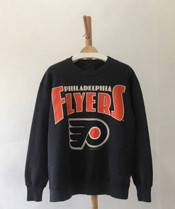 Vintage Style 90S Philadelphia Flyers Crewneck Sweatshirt Philadelphia Flyers Hoodie And Shirt
