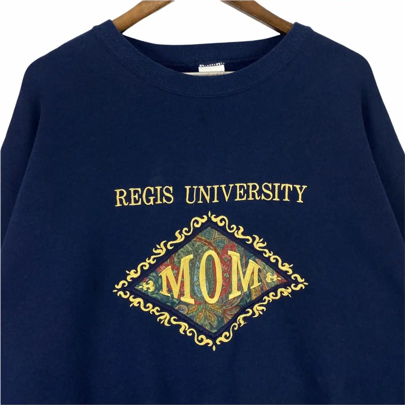 Vintage Style 90S Regis University Ncaa Gear - T-Shirt, Sweatshirt, Hoodie - Image 2