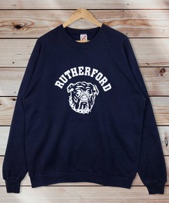 Vintage Style 90’S Rutherford Bulldogs Crewneck Sweatshirt