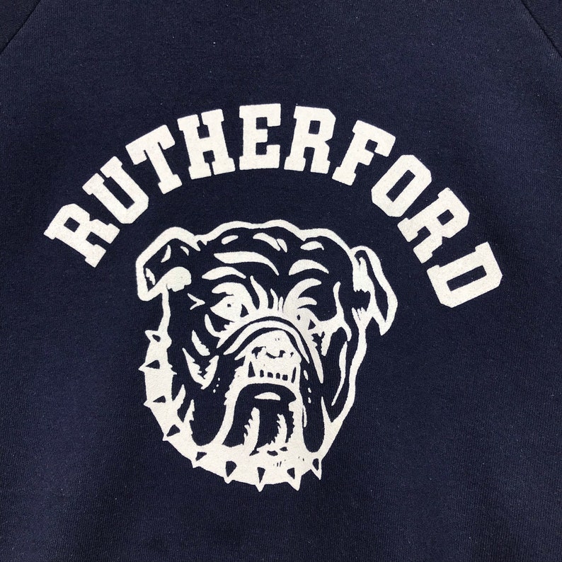 Vintage Style 90’S Rutherford Bulldogs Crewneck Sweatshirt - Image 2