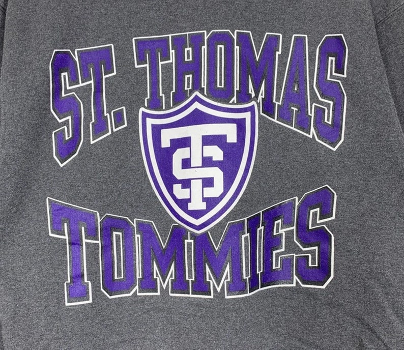 Vintage Style 90S St Thomas University Champion Sweatshirt, University Of St Thomas Sweater, Gift For Her - Image 2