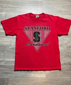 Vintage Style 90S Stanford Cardinals Single Stitch T-Shirt Sweatshirt Hoodie American Football Gifts Lover