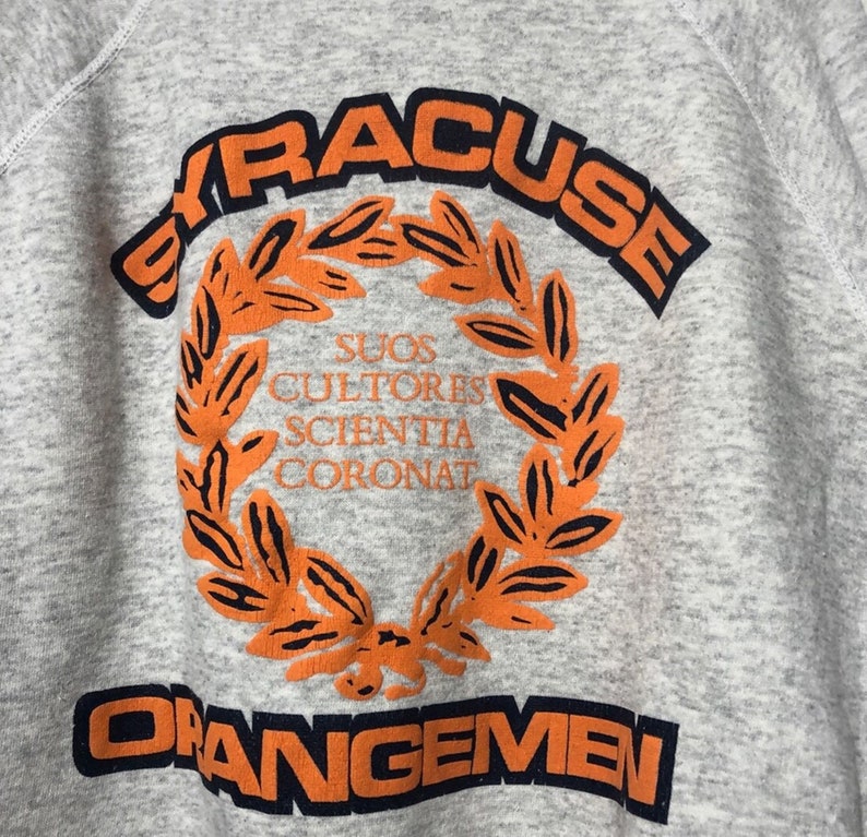 Vintage Style 90S Syracuse Orangemen Sweatshirt, Syracuse University Orangemen Shirt Syracuse University Hoodie - Image 2