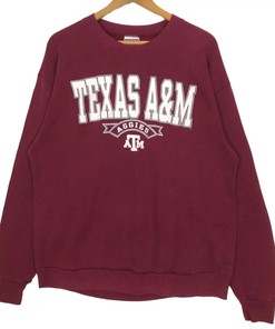 Vintage Style 90S Texas A&M University Aggies T-Shirt Sweatshirt Hoodie American Football Gifts Lover