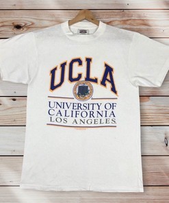 Vintage Style 90’S Ucla University T-Shirt Printed University Logo Graphic, Hoodie, Sweatshirt