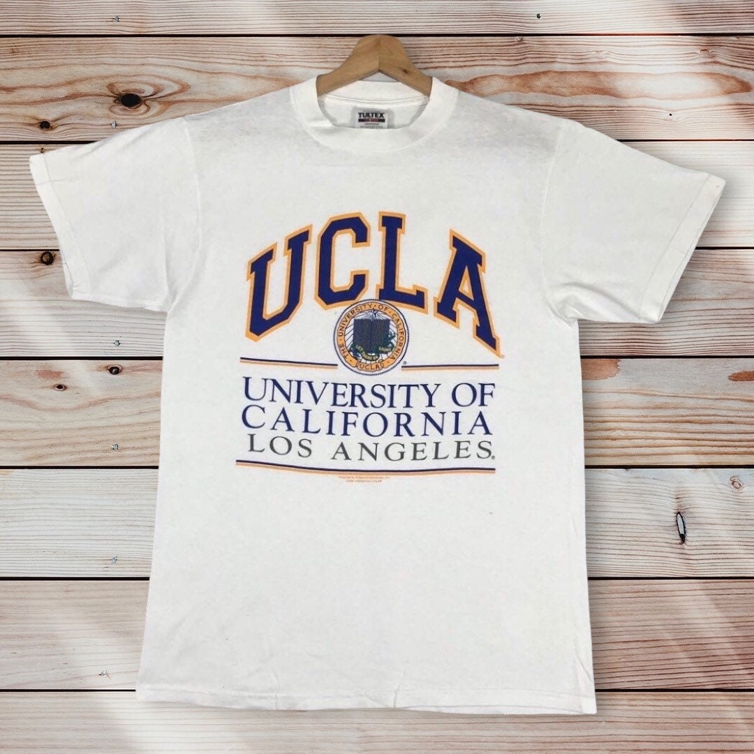 Vintage Style 90’S Ucla University T-Shirt Printed University Logo Graphic, Hoodie, Sweatshirt