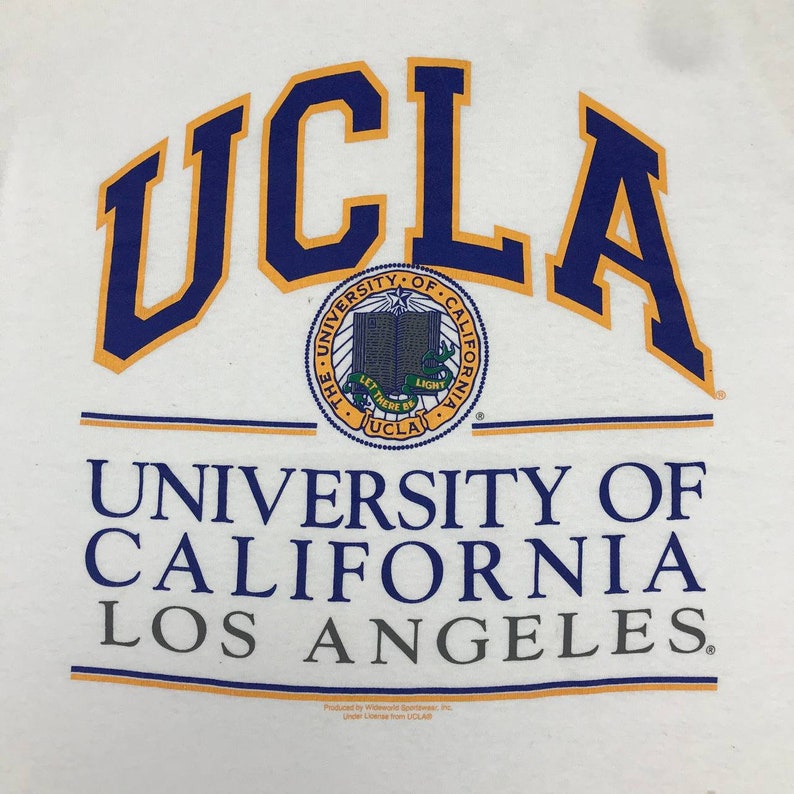 Vintage Style 90’S Ucla University T-Shirt Printed University Logo Graphic, Hoodie, Sweatshirt - Image 2