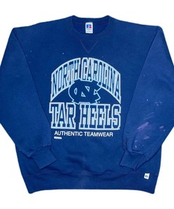 Vintage Style 90’S Unc Tar Heels Russell University American Sweatshirt Gifts For Ncaa