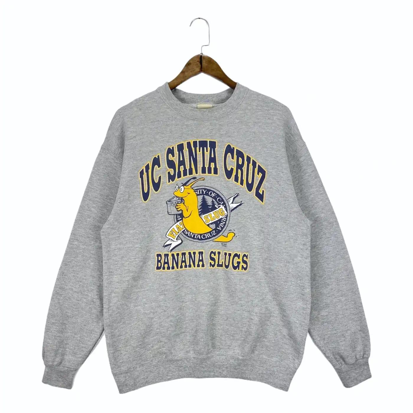 Vintage Style 90S University California Santa Cruz Ncaa Gear - T-Shirt, Sweatshirt, Hoodie