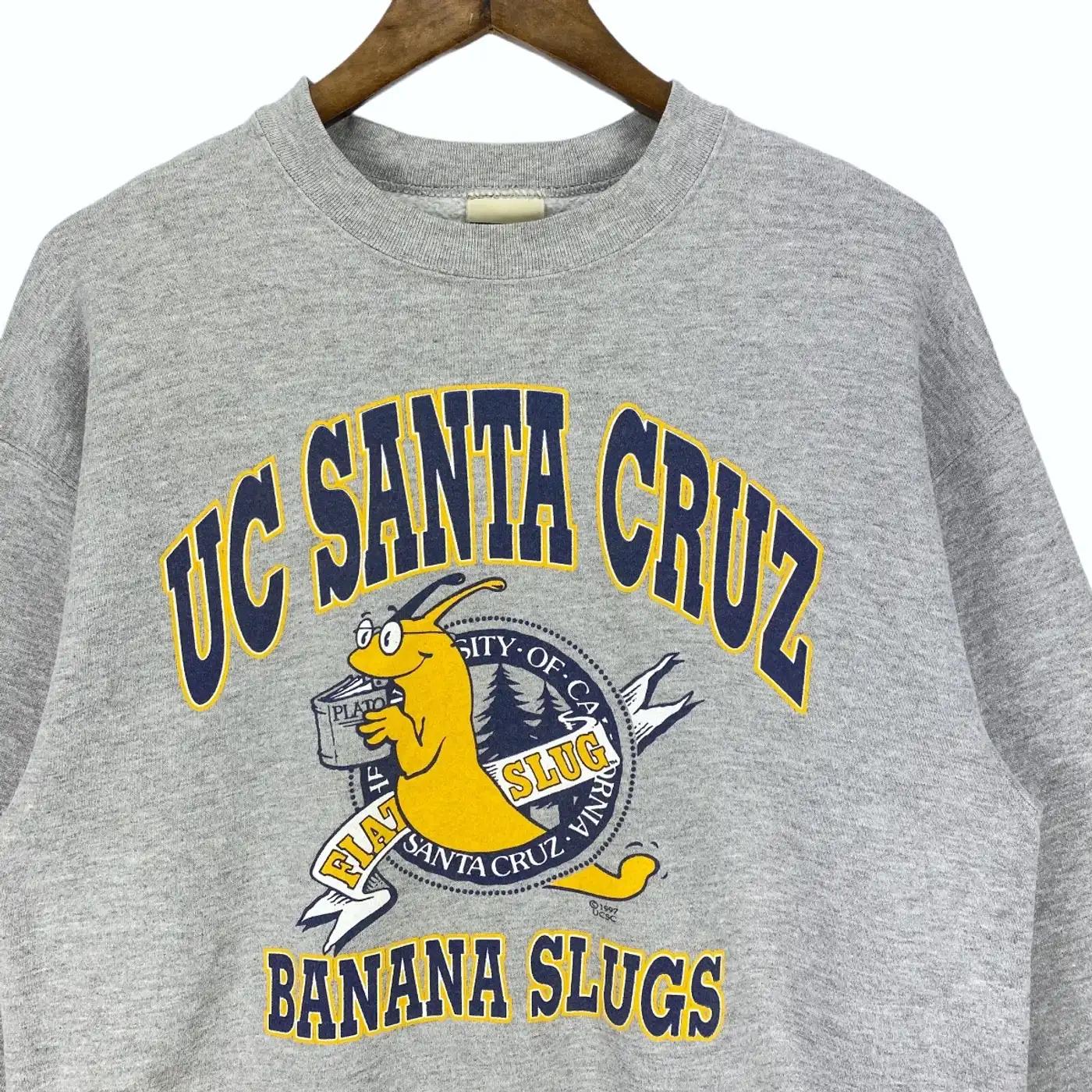 Vintage Style 90S University California Santa Cruz Ncaa Gear - T-Shirt, Sweatshirt, Hoodie - Image 2