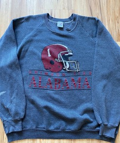 Vintage Style 90S University Of Alabama Crimson Tide Crewneck Sweatshirt, Alabama Crimson Sweater