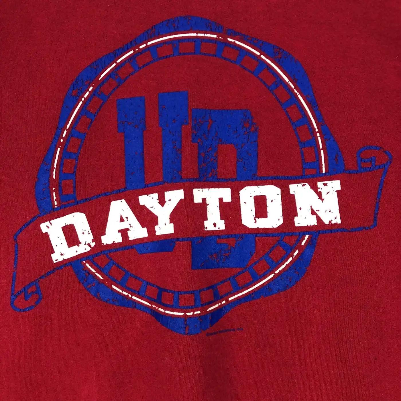Vintage Style 90S University Of Dayton T-Shirt Sweatshirt Hoodie American Football Gifts Lover - Image 2
