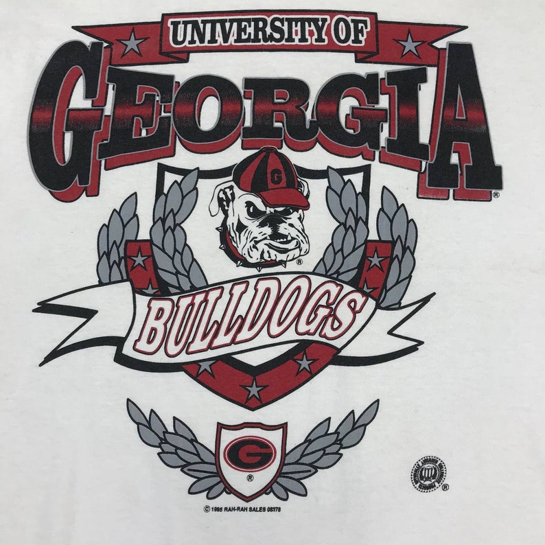 Vintage Style 90’S University Of Georgia Bulldogs Crewneck T-Shirt, Georgia Bulldogs Shirt, Sweatshirt, Hoodie - Image 2