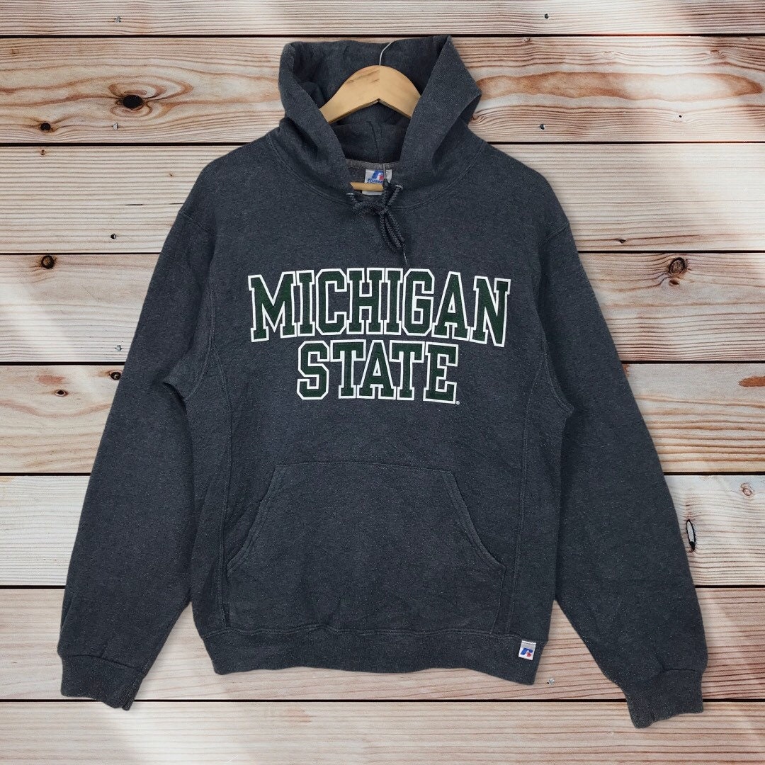 Vintage Style 90’S University Of Michigan State Pullover Hoodie Sweater Pullover Unisex Clothing