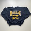 Vintage Style 90S University Of Michigan Wolverines Ncaa Hoodie Sweatshirt Crewneck Sweatshirt Full Size